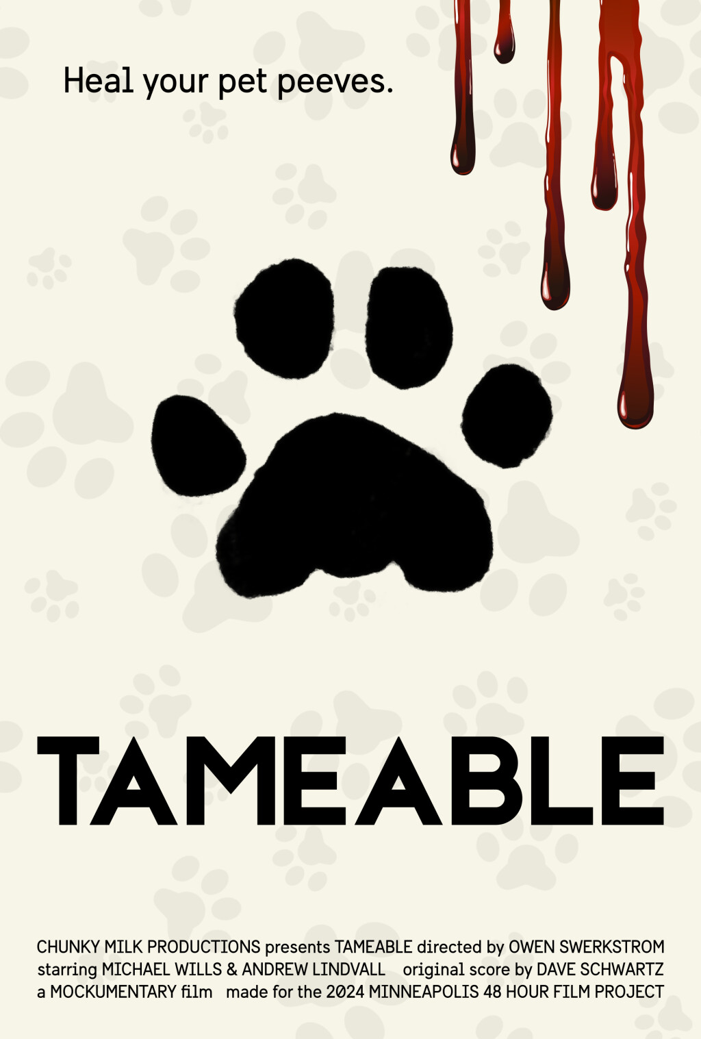 Filmposter for Tameable